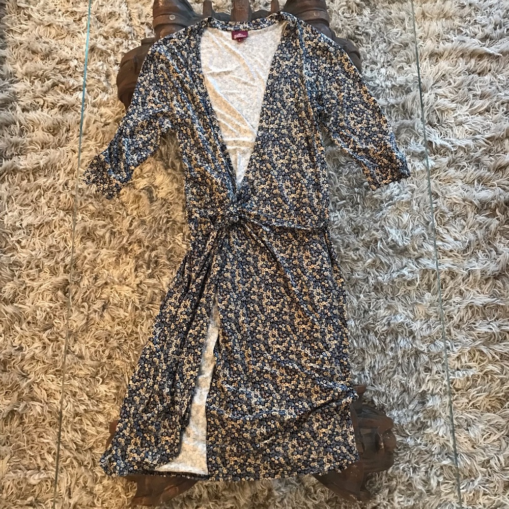 Salaam! floral wrap dress